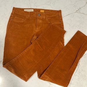 Pilcro Serif Skinny Stretch Soft Corduroy Jeggings